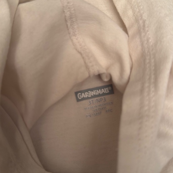 Garanimals. Toddler Boys Set. 3T. Cream Hoodie Too & Grey Joggers. - Picture 5 of 6